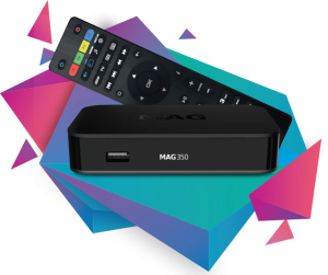 MAG 349 / 350 premium IPTV set-top box