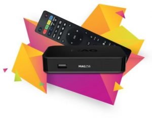 Mag 256 W2 IPTV Set top box