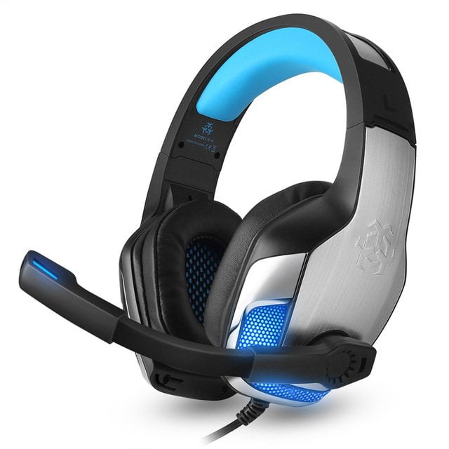 Hunterspider V4 blauw Gaming headset