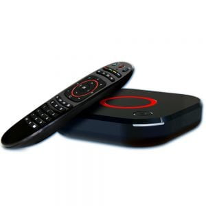 MAG 324 - 325 IPTV Box met remote voorkant