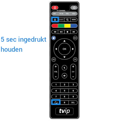 TVIP remote fix