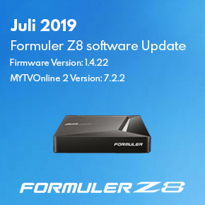 Formuler Z8 Software Update