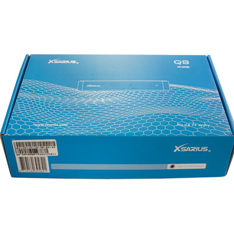 Xsarius Q8 V2 - 4K Premium Android IPTV doos