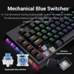 Retourdeal: Redragon Broadsword K588 PRO  RGB Gaming Toetsenbord - Afbeelding 4