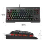 Retourdeal: Redragon Visnu K561 RGB Gaming Toetsenbord - Afbeelding 4