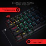 Redragon Draconic K530 60% RGB Gaming Toetsenbord wit - Afbeelding 11