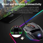 Retourdeal: Redragon Sniper Pro M801P Draadloze Gaming Muis - Afbeelding 3