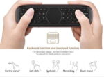 WeChip W2 Air Mouse & QWERTY toetsenbord met Voice Recorder - Afbeelding 4