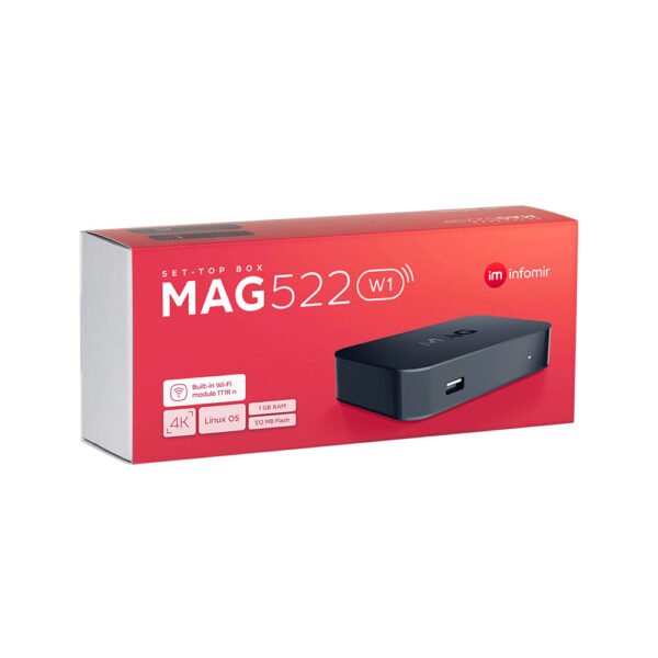 Mag 522w1 iptv box