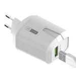 Slimtron – Fast Charger 3.0 Lightning huislader- voor iPhone / iPad