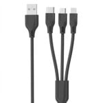 Slimtron - 3-in-1 USB kabel - Type-C / Micro-USB / Lightning