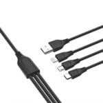 Slimtron - 3-in-1 USB kabel - Type-C / Micro-USB / Lightning - Afbeelding 4