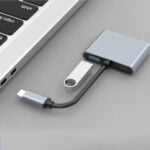 Slimtron USB-C naar 2* 4K HDMI docking station - Afbeelding 2