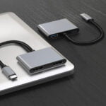 Slimtron USB-C naar 2* 4K HDMI docking station - Afbeelding 3
