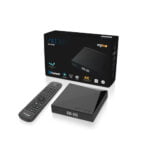 Amiko A11 Blu IPTV Set Top Box zijkant