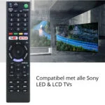 Sony Smart TV Universele afstandsbediening - Netflix & YouTube knop - Afbeelding 6