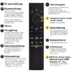 Samsung Universele Afstandsbediening Smart TV remote vervanger - Slimtron Straight SAM-IR Straight V2 - Afbeelding 4