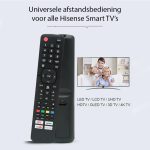 Hisense Universele afstandsbediening – Smart TV Remote - Afbeelding 5
