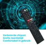 Sony Universele Voice Afstandsbediening RMF-TX310E – (Bravia) Smart TV Remote – Slimtron TX310E Alternatief - Afbeelding 8