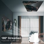 Melmö Mini Beamer - Projector - 4K Support - Ingebouwde Speaker - Wifi 6/BT 5.0 - Android 12.0 OS - Wit - Afbeelding 8