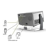 Slimtron B3 Full HD Android Beamer - 4K Support & Google TV - Afbeelding 4