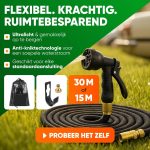 30 meter tuinslang Slimhose - Tuinslang - Uitrekbaar - Multifunctioneel - 10 Functies - Afbeelding 8