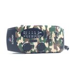 Slimlogy R3 Mini 2000 mAh Noodradio & Nood Zaklamp – Laadbaar met Crank – Camouflage - Afbeelding 8