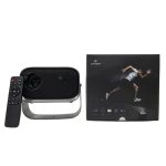 Slimlogy B6 Mini Beamer Projector HD 720P Android Smart Projector 4K(1)