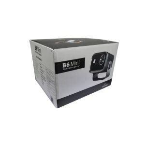 Slimlogy B6 Mini Beamer Projector | HD 720P Android Smart Projector 4K