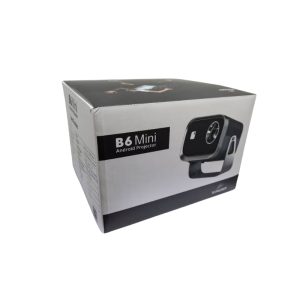 Slimlogy B6 Mini Beamer Projector | HD 720P Android Smart Projector 4K