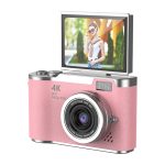 Slimlogy LK007 Pro HD Draaibare Digitale Camera - roze