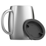 Slimtron 414ml drinkbeker koffiebeker - RVS - Geschikt voor koffie en thee - Compact en stijlvol - Afbeelding 3