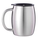 Slimtron 414ml drinkbeker koffiebeker - RVS - Geschikt voor koffie en thee - Compact en stijlvol