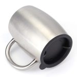 Slimtron 414ml drinkbeker koffiebeker - RVS - Geschikt voor koffie en thee - Compact en stijlvol - Afbeelding 2