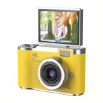 Slimlogy LK007 Pro HD Draaibare Digitale Camera - Geel