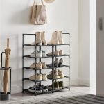 Slimlogy Slimtower schoenenrek - 10 niveaus - stapelbaar - 33x33x173 cm - Afbeelding 2