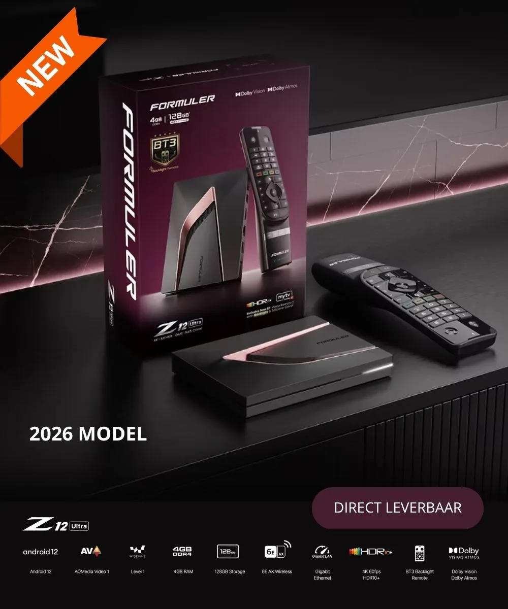 Formuler Z12 Ultra IPTV-box