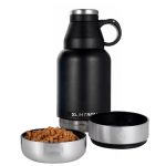 Slimtron Pawbottle wandelfles voor huisdier - compartment voor voedsel en water 946 mL - Afbeelding 2