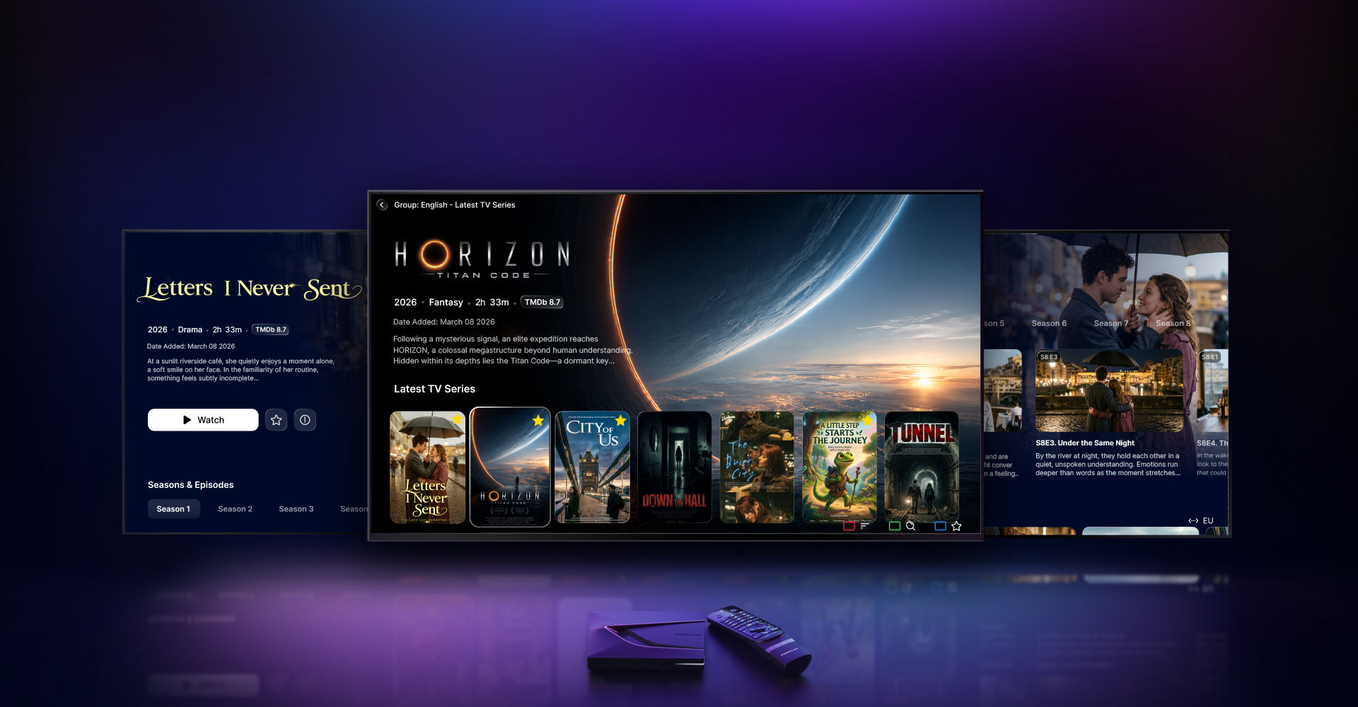 MyTVOnline 4 weergave van films en series