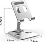 Afmetingen Slimtron aluminium telefoonhouder