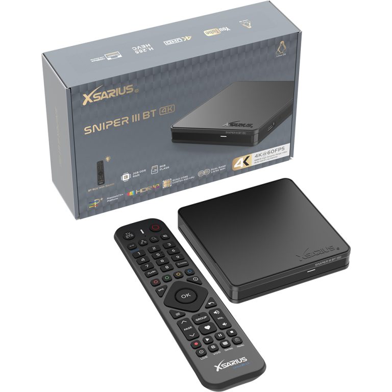 Xsarius Sniper 3 Linux IPTV Box – BT Edition