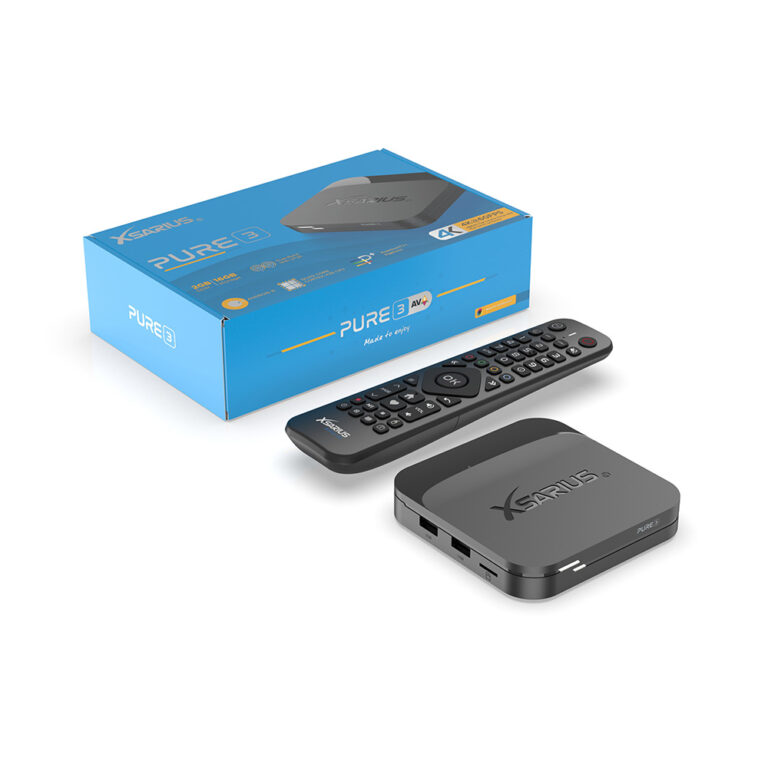 Xsarius Pure 3 Android TV Mediastreamer